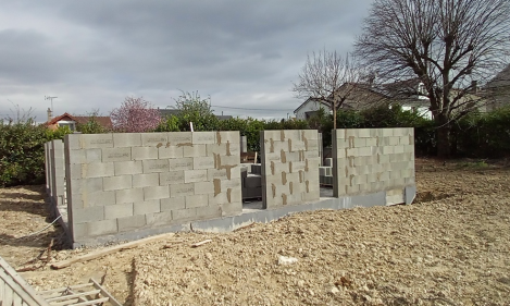 Média réf. 8701 (6/10): Maison sur mesure à ERMONT  (95120) - 01000   