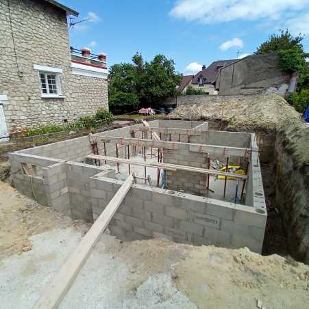 Média réf. 8984 (3/6): Maison sur mesure à SANNOIS  (95110) - 01056    