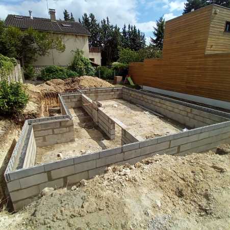Média réf. 9007 (3/4): Maison sur mesure à EAUBONNE  (95600) - 01079
