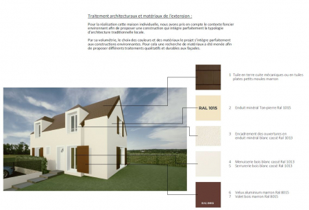 Média réf. 9236 (1/2): MONTSOULT (95) - PROJET DE CONSTRUCTION - 3134ER